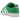 Baskets Adidas Campus 00s Green Cloud White vue latérale avec empeigne en daim vert, bandes Adidas blanches et lacets épais