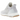 Adidas Ultra Boost 1.0 Cloud White Silver Metallic baskets vue latérale avec empeigne en tricot blanc, trois bandes iconiques et semelle amortie