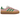 Adidas Gazelle Bold True Pink baskets en profil latéral avec une tige en suède rose, des détails en cuir blanc et une semelle épaisse