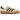 Adidas Gazelle Bold Wonder Quartz Black Gum baskets en vue laterale avec tige en suede rose, bandes noires et semelle en gomme
