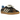 Adidas Samba Pony Wales Bonner Leopard baskets vue latérale avec empeigne à imprimé léopard en fourrure, bandes en cuir beige et semelle gomme