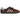 Adidas Samba Nylon Wales Bonner Fox Brown baskets vue latérale avec tige en nylon, détails en cuir marron, semelle en gomme et surpiqûres
