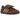 Adidas Samba Nylon Wales Bonner Fox Brown baskets en vue latérale avec tige en nylon marron, détails en cuir et semelle en gomme