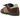 Adidas Samba Nylon Wales Bonner Fox Brown baskets vue latérale avec empeigne en nylon marron, semelle crème et les bandes emblématiques
