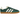 Adidas Samba OG Collegiate Green baskets en vue latérale avec empeigne en daim vert, trois bandes emblématiques, semelle gomme et lacets blancs.