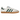 Adidas Samba OG White Collegiate Green Gum baskets vue de profil avec tige en cuir blanc, bandes vertes et semelle extérieure en gomme