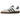 Adidas Handball Spezial White Black Gum baskets vue latérale avec tige blanche, détails en cuir noir, bandes emblématiques et semelle gomme