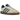 Adidas Handball Spezial Wonder White Black baskets vue latérale avec tige en cuir blanc, bandes noires et semelle gomme classique