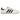 Adidas Samba Jason Dill White Black Patent baskets en vue angulaire avec tige en cuir blanc verni, détails noirs et semelle en gomme