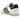 Adidas Samba Jason Dill White Black Patent baskets vue latérale avec empeigne vernie blanche brillante, détails noirs et semelle gomme