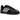 Adidas Samba OG Made in Italy Black Croc baskets en vue latérale, réalisées en cuir noir effet croco avec semelle blanche classique et bandes emblématiques