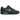 Nike Air Max 90 Black Clear Jade baskets vue latérale avec empeigne noire, détails en turquoise clair et unité d'amorti Air visible au talon.
