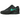 Nike Air Max 90 Black Clear Jade baskets vue latérale avec empeigne noire, détails verts, unité Air visible et semelle extérieure en gomme