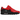 Baskets Nike Air Max 90 Speed Red vue de côté avec empeigne rouge, détails en cuir et textile, semelle intermédiaire blanche et unité Air visible.