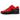 Nike Air Max 90 Speed Red baskets en vue latérale avec empeigne en mesh rouge, détails synthétiques et unité Air visible dans la semelle blanche