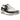 Nike Air Max 90 Leopard Sanddrift Black baskets vue latérale avec motif léopard, empeigne en mesh couleur crème et swoosh noir