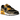 Nike Air Max 90 Premium Black University Gold Camo baskets vue latérale avec empeigne noire, détails dorés et motif camouflage distinctif
