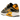 Nike Air Max 90 Premium Black University Gold Camo baskets vue latérale. Design avec empeigne noire à motifs camouflage, détails dorés et semelle blanche avec unité Air.