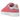 Adidas Campus 00s Bliss Pink baskets vue latérale avec empeigne en daim rose, trois bandes blanches, lacets épais et semelle blanche