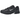 Nike P-6000 Off Noir Silver baskets vue latérale avec superpositions argentées, empeigne en mesh noir et semelle extérieure en caoutchouc.