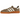 Adidas Handball Spezial Earth Strata baskets en vue latérale avec tige en daim marron, bandes blanches emblématiques et semelle en gomme.