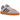 Adidas Handball Spezial Clear Pink baskets en vue latérale, avec une empeigne en daim rose, trois bandes blanches et une semelle gomme marron