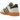 Adidas Handball Spezial Aluminium baskets vue latérale avec empeigne en daim gris, bandes blanches et semelle en gomme classique