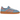 Adidas Handball Spezial Light Blue Wonder Clay baskets vue latérale avec empeigne en daim bleu clair, 3 bandes roses et semelle en gomme