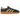 Adidas Handball Spezial Night Indigo Yellow baskets vue latérale avec tige en daim bleu marine, bandes jaunes et semelle en gomme