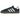 Adidas Handball Spezial Night Indigo baskets vue latérale avec empeigne en daim bleu nuit, bandes en cuir blanc et semelle gomme classique
