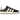 Adidas Campus 00s Charcoal Black White baskets en vue latérale avec tige en daim noir, détails blancs et semelle en gomme classique