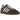 Adidas Handball Spezial Shadow Brown Gum baskets en vue latérale. Tige en daim marron foncé, bandes blanches, semelle gomme classique et lacets.
