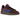 Adidas Handball Spezial Night Red Blue baskets vue latérale avec tige en daim rouge, bandes bleues, semelle en gomme classique et lacets blancs.