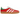 Adidas Gazelle Indoor Olympic Pack Better Scarlet baskets vue latérale avec empeigne en daim rouge, rayures emblématiques et semelle gomme