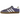 Baskets Adidas Gazelle Indoor Collegiate Purple en vue latérale avec empeigne en daim violet, semelle gomme transparente et détails en cuir blanc.