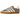 Adidas Gazelle Indoor Earth Strata Magic Beige baskets en vue latérale élégante, mettant en valeur l'empeigne en daim, la semelle en gomme et les lacets blancs.