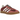 Adidas Gazelle Indoor Maroon Preloved Crimson baskets vue latérale en daim bordeaux avec détails blancs et une semelle extérieure en gomme