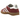 Adidas Gazelle Indoor Maroon Preloved Crimson baskets vue latérale avec tige en daim bordeaux, bandes dentelées emblématiques et semelle en gomme.