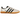 Adidas Gazelle Indoor Bad Bunny baskets vue latérale en daim noir, trois bandes blanches, semelle gomme classique et laçage détaillé