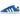 Adidas Campus 00s Blue Bird baskets de profil avec une tige en suède bleu clair, des 3-stripes blanches et de larges lacets blancs