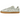Adidas Samba OG Linen Green Metallic baskets vue inclinée avec empeigne en daim vert clair, détails blancs et semelle gomme emblématique