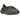 Baskets Yeezy Foam RNR Carbon vue sous un angle montrant le design gris foncé sculpté d'une seule pièce avec ses découpes caractéristiques