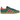 Adidas Gazelle Collegiate Green Preloved Red baskets de profil avec daim vert et détails rouges
