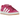 Adidas Campus 00s Semi Lucid Fuchsia baskets en vue latérale avec une tige en daim rose, trois bandes blanches en cuir et une semelle épaisse