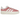 Adidas Gazelle Bold Super Pop Pink baskets en vue latérale avec une tige en suède rose, des details blancs et une semelle épaisse