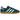 Adidas Gazelle Indoor Collegiate Green baskets en vue latérale avec empeigne en daim vert, bandes jaunes emblématiques et semelle en gomme translucide