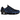 Nike Shox TL Reflective Court Blue baskets de profil avec une empeigne bleue, des détails réfléchissants et des colonnes amortissantes