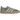 Adidas Handball Spezial Silver Green Linen Green Gum baskets en vue laterale avec tige en daim vert et semelle en gomme