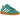 Adidas Handball Spezial Sporty And Rich Green baskets en vue latérale avec une empeigne en daim vert, des détails blancs et une semelle gomme