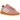 Adidas Handball Spezial Sporty And Rich Pink baskets en vue angulaire classique avec empeigne rose, semelle gomme et lacets blancs.
